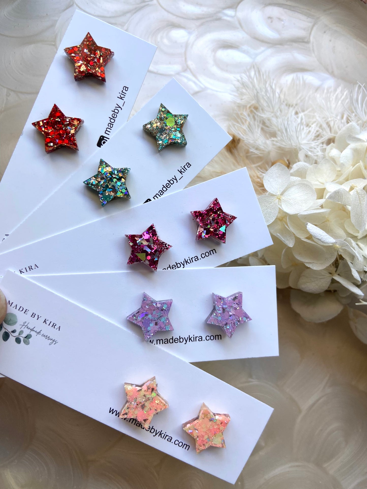 SMALL STAR STUDS