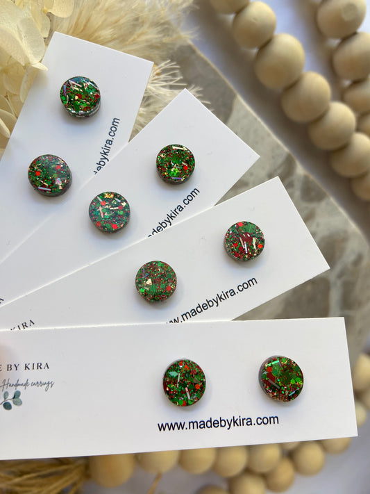 Mini Christmas studs