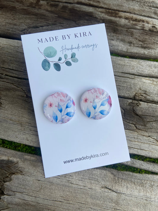 Delicate floral studs