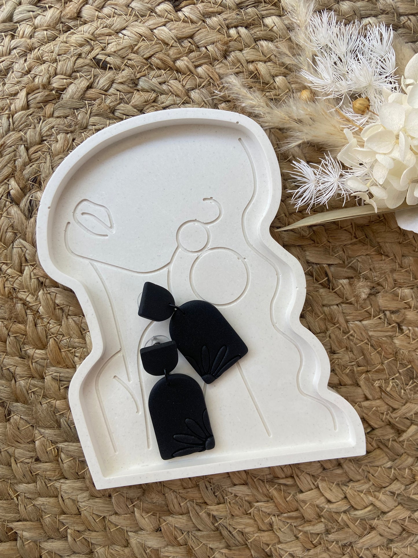 Lady jewellery tray- beige