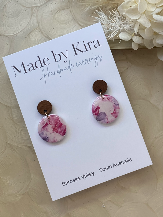 Blush petal dangles