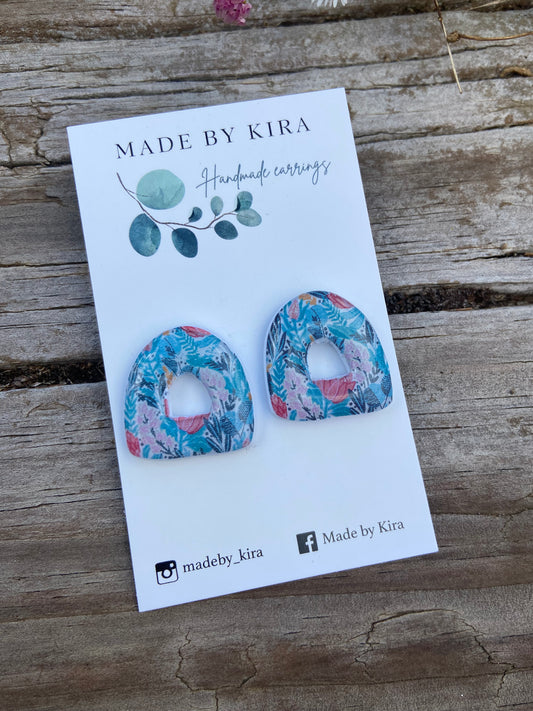 Native floral arch studs